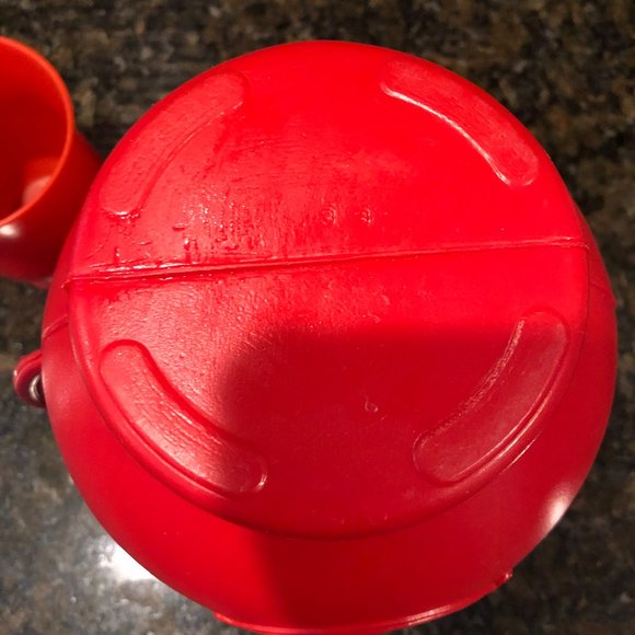 Vintage Kool Aid Smiley Face Pitcher Glass Plastic 2 QT - Picture 3 of 4